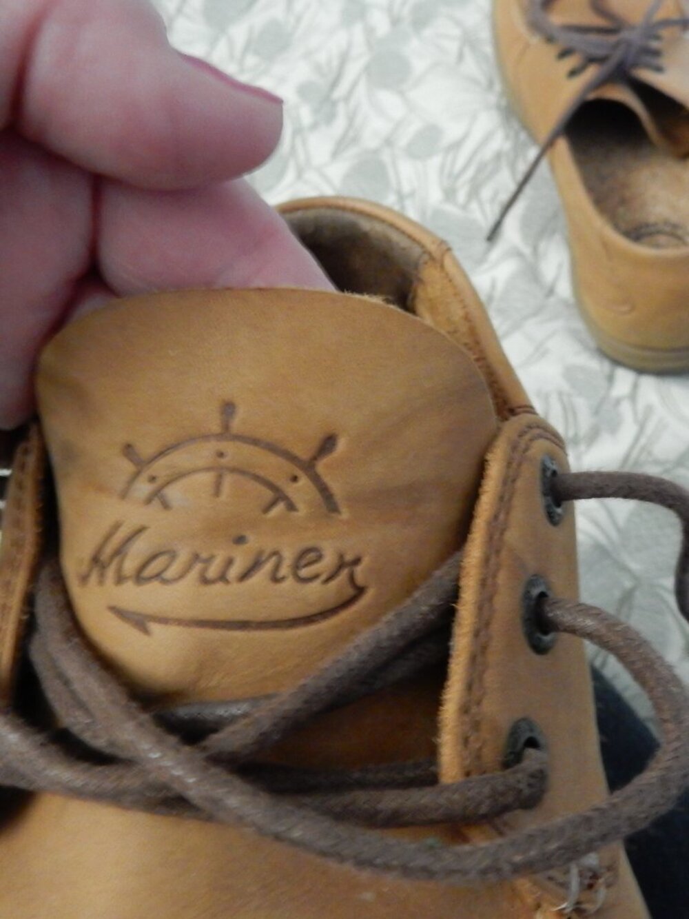 LEMS SHOES minimalist BOAT SHOES MARINER sonora WOMENS 8 9 VGC moccasins leather - Picture 10 of 12